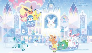 韓国限定 Pokémon in a snowy season プレイマット - ら