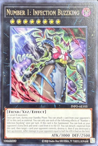 画像1: No.1 インフェクション・バアル・ゼブル レア（INFO-AE103） (1)