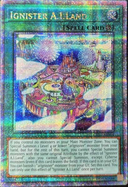 画像1: イグニスターAiランド　クォーターセンチュリーレア（CR07-AES04） (1)