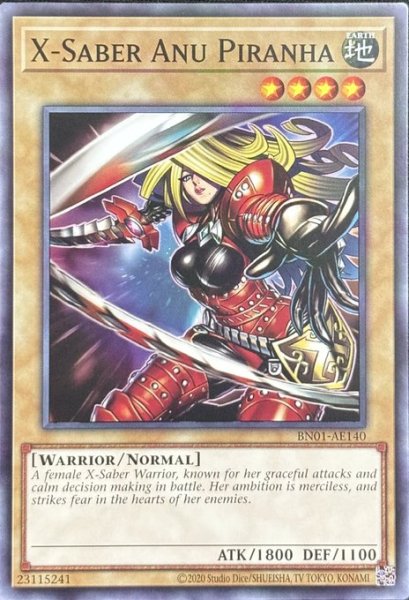 画像1: X－セイバー アナペレラ ノーマル（BN01-AE140） (1)