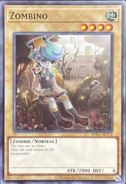 画像1: ゾンビーノ ノーマル（BN01-AE174） (1)