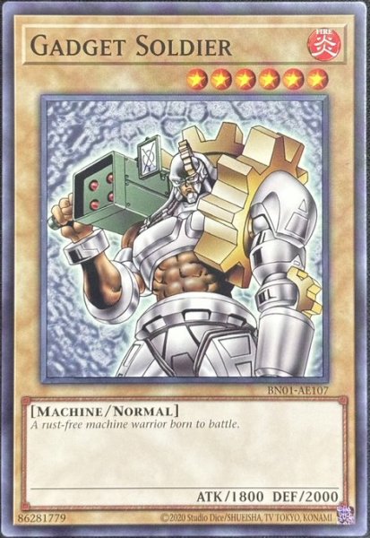画像1: ガジェット・ソルジャー ノーマル（BN01-AE107） (1)