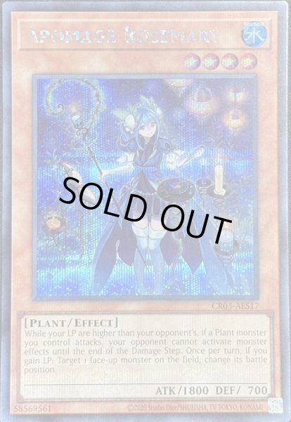 画像1: アロマージ－ローズマリー　シークレットレア（CR03-AES17） (1)