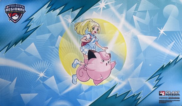 画像1: 【プレイマット】リーリエ＆ピッピ(REGIONAL) (1)