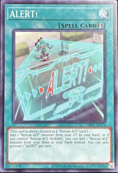 画像1: ALERT！ ノーマル（CR01-AE174） (1)