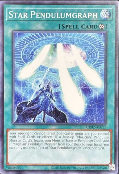 画像1: 星霜のペンデュラムグラフ ノーマル（CR02-AE011） (1)