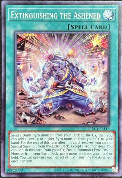画像1: 灰滅の憤怒 ノーマル（DUAD-AE113） (1)