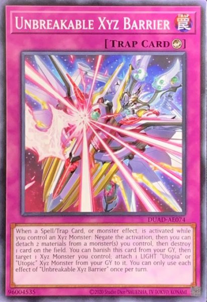 画像1: エクシーズ・アンブレイカブル・バリア　ノーマル（DUAD-AE074） (1)