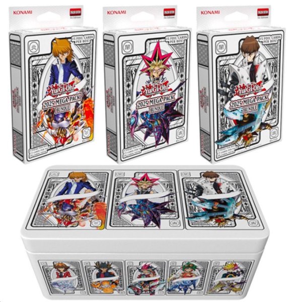 画像1: 【予約販売】EU版　Yu-Gi-Oh! 2025 Mega-Pack TIN缶　12缶（カートン） (1)