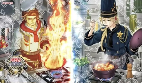 画像1: 【予約販売】Recette de Viande〜肉料理のレシピ〜 & Recette de Poisson〜魚料理のレシピ〜　プレイマット (1)