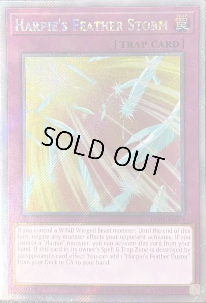 画像1: ハーピィの羽根吹雪　エクストラシークレット（RC04-AE074） (1)