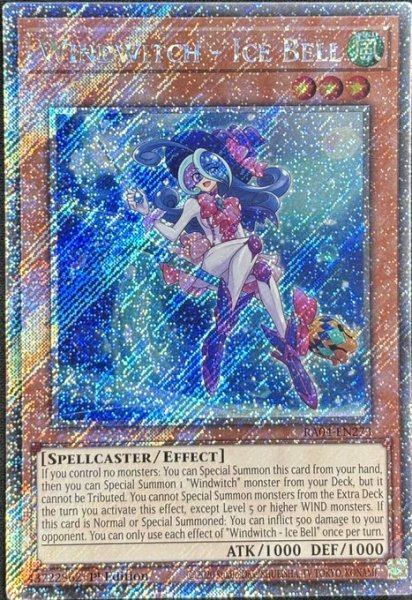 画像1: WW－アイス・ベル プラチナシークレットレア（RA04-EN273） (1)