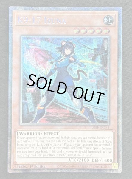 画像1: 【特価】K９－１７号 イヅナ コレクターズレア EU版（JUSH-031） (1)
