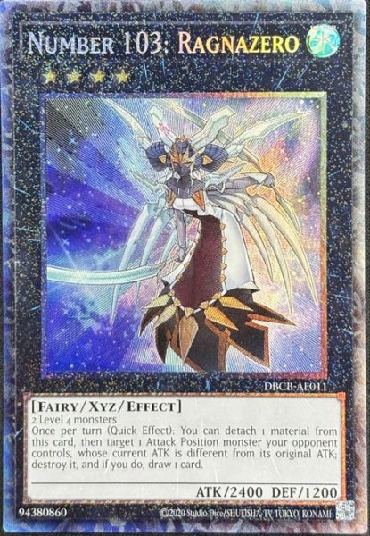 画像1: No.103 神葬零嬢ラグナ・ゼロ コレクターズレア（DBCB-AE011） (1)