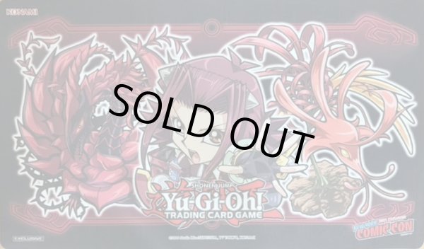 画像1: 【未開封】十六夜アキ & ブラック・ローズ・ドラゴン & フェニキシアン・クラスター・アマリリス　プレイマット (1)