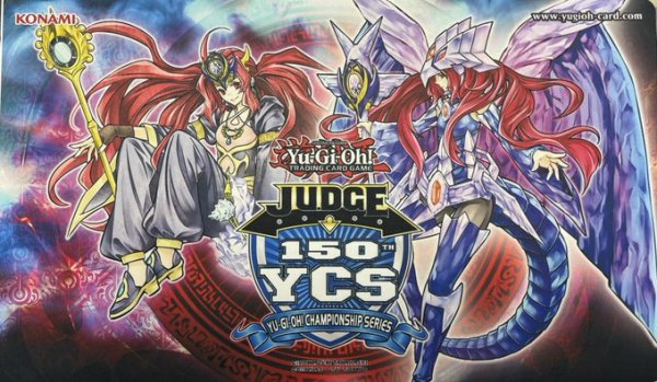 画像1: 影霊衣の舞姫&グングニールの影霊衣 JUDGE YCS プレイマット (1)