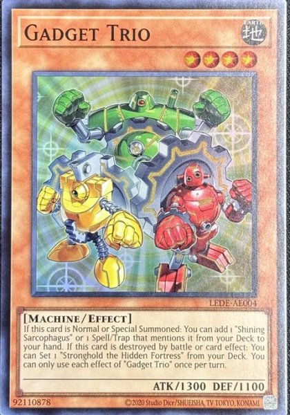 画像1: トリコロール・ガジェット スーパーレア（LEDE-AE004） (1)