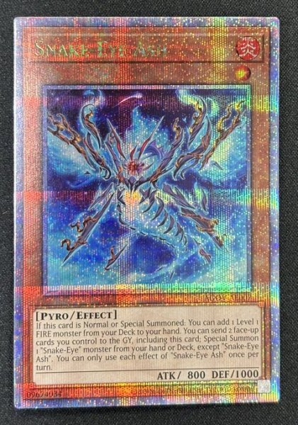 画像1: スネークアイ・エクセル クォーターセンチュリーレア（AGOV-AE007） (1)