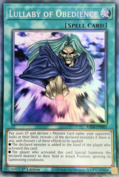 画像1: 天声の服従 コレクターズレア（RA04-EN085） (1)