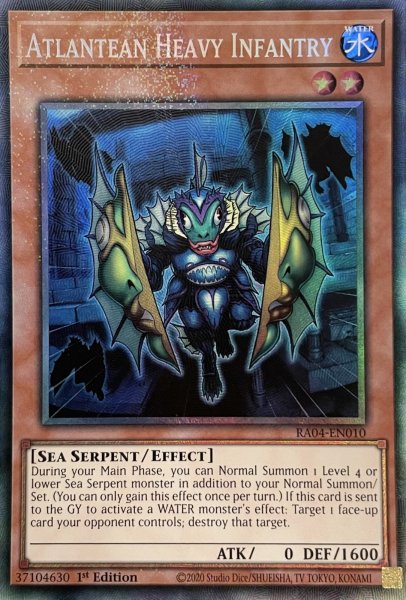 画像1: 海皇の重装兵 コレクターズレア(RA04-EN010) (1)