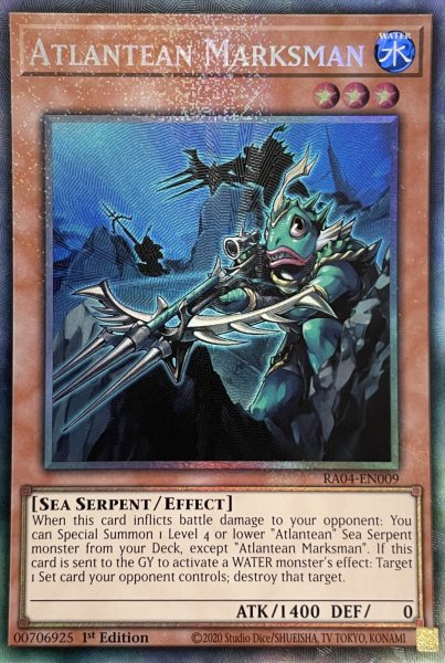 画像1:  海皇の狙撃兵 コレクターズレア(RA04-EN009) (1)