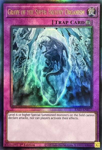 画像1: 超古代生物の墓場 アルティメットレア(RA03-EN077） (1)