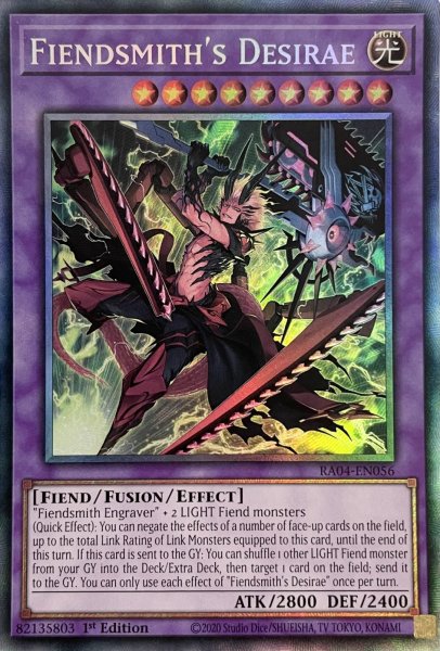 画像1: 刻まれし魔ディエスイレ コレクターズレア(RA04-EN056) (1)