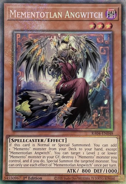 画像1: メメント・エンウィッチ コレクターズレア(RA04-EN048) (1)