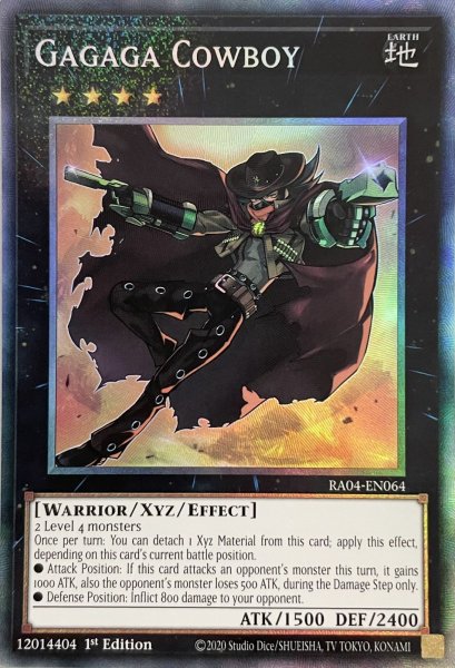 画像1: ガガガガンマン コレクターズレア(RA04-EN064） (1)