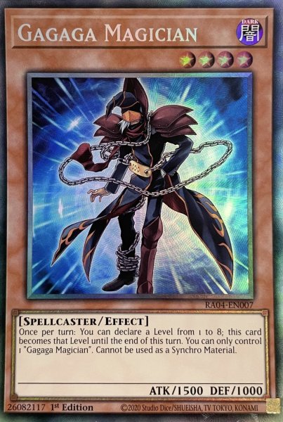 画像1: ガガガマジシャン コレクターズレア（RA04-EN007） (1)