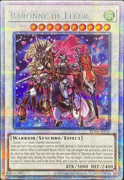 画像1: フルール・ド・バロネス　クォーターセンチュリーレア（RC04-AE035） (1)