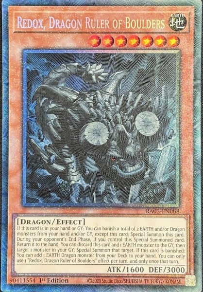 画像1: 巌征竜－レドックス コレクターズレア(RA03-EN008） (1)