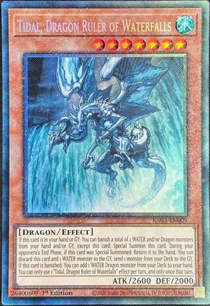 画像1: 瀑征竜－タイダル コレクターズレア(RA03-EN009） (1)