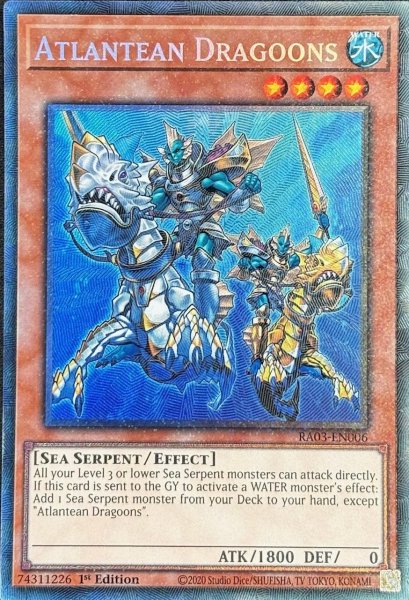 画像1: 海皇の竜騎隊 コレクターズレア(RA03-EN006） (1)