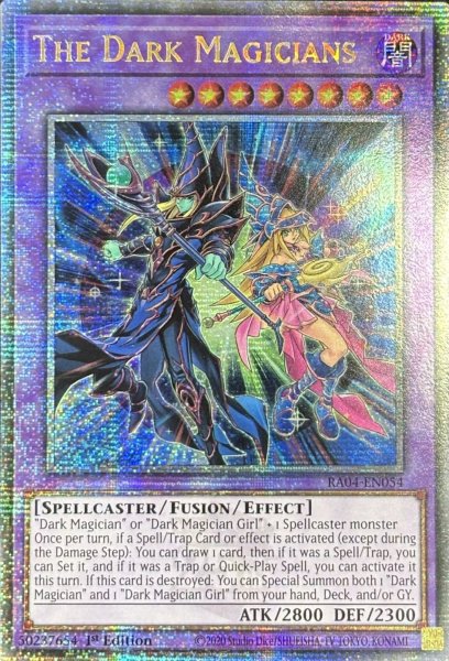 画像1: 超魔導師－ブラック・マジシャンズ クォーターセンチュリーレア(RA04-EN054） (1)