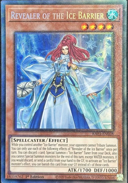 画像1: 氷結界の照魔師 コレクターズレア(RA03-EN028） (1)