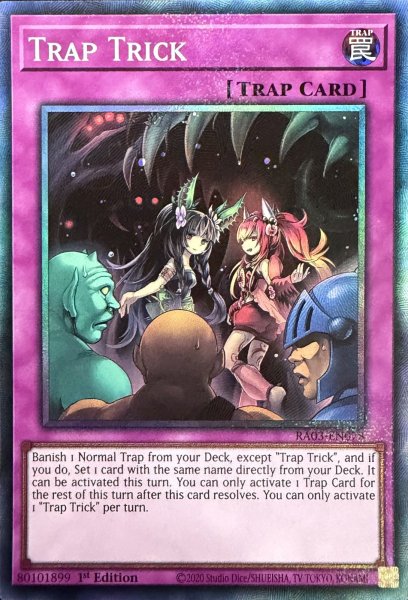 画像1: トラップトリックコレクターズレア(RA03-EN078） (1)