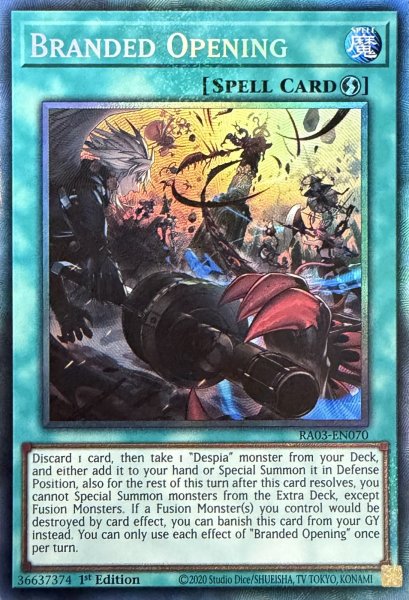 画像1: 烙印開幕 コレクターズレア(RA03-EN070） (1)