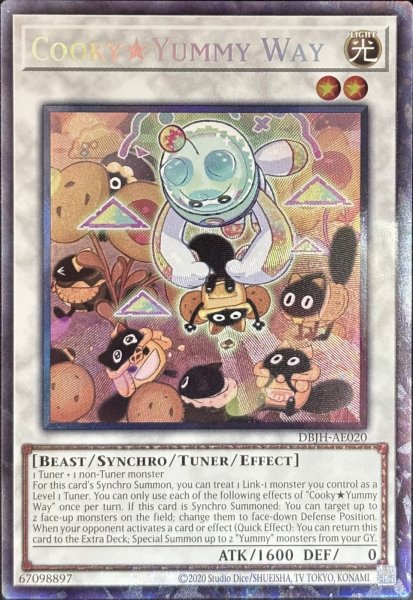 画像1: クッキィ★ヤミーウェイ コレクターズレア（DBJH-AE020） (1)