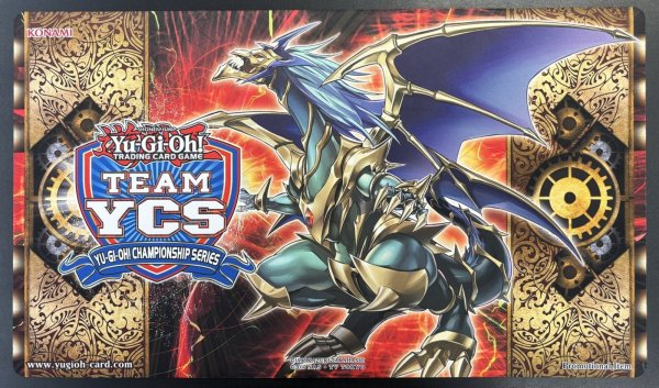 画像1: TEAM　YCS　終焉龍 カオス・エンペラー　プレイマット　 (1)
