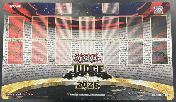 画像1: JUDGE 2026 赤　プレイマット　☆ (1)