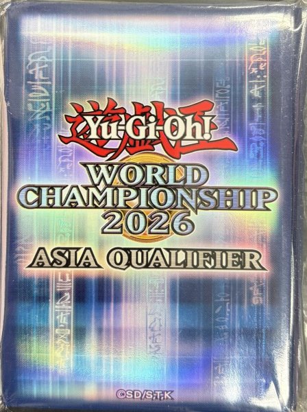 画像1: 【未開封】WCS2026  ASIA QUALIFIER 青　スリーブ (1)