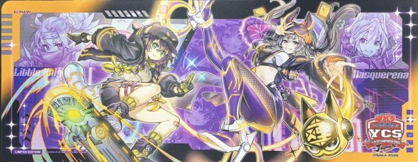 画像1: I：Pマスカレーナ＆S：Pリトルナイト デュエルセット　プレイマット (1)