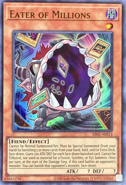 画像1: 百万喰らいのグラットン ウルトラレア（ES02-AE013） (1)