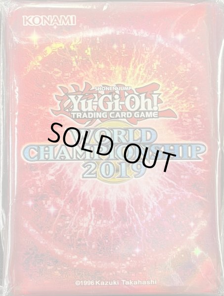 画像1: 【未開封】WCS2019　赤　スリーブ　100枚入り (1)