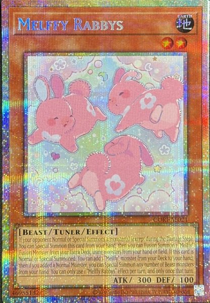 画像1: メルフィー・ラビィーズ プリズマティックシークレットレア（CORI-AE021） (1)