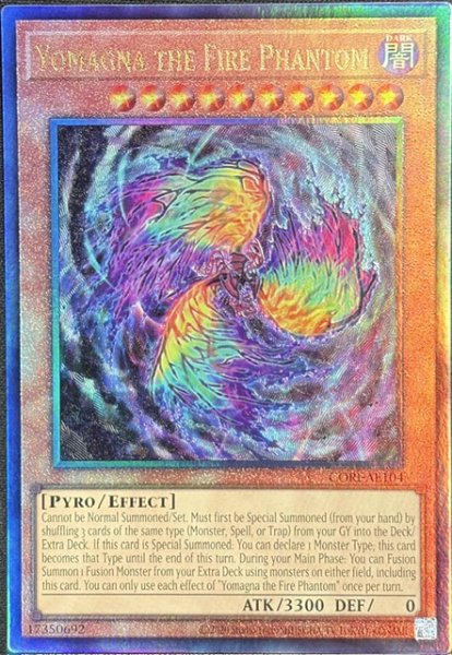 画像1: Yomagna the Fire Phantom アルティメットレア（CORI-AE104） (1)