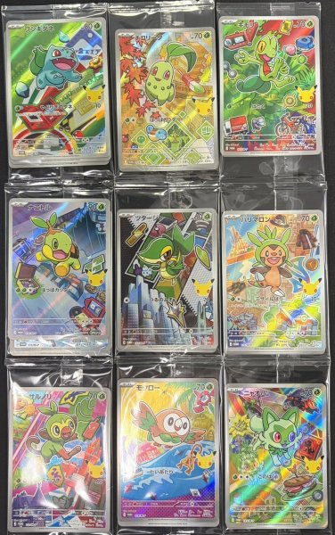 画像1: 【未開封】 30th CELEBRATION カードセット　９種コンプリートセット　 (1)
