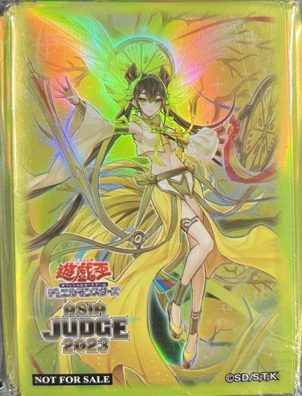 遊戯王 2023 asia judge オオヒメの御巫 公式 スリーブ 未開封